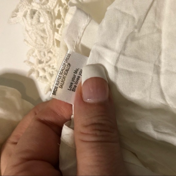 show me your mumu birdie ruffle scallop dress - Picture 5 of 15